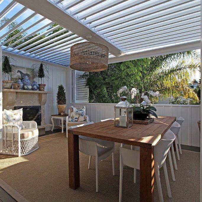 Louvre Roof Built By Katandra Interiors Busselton perfect for all seasons.